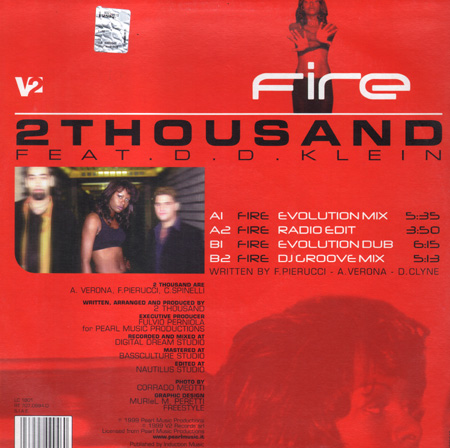 2 THOUSAND - Fire, Feat. D.D. Klein