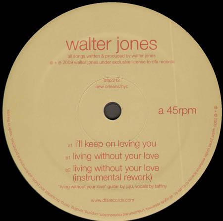 WALTER JONES - I'll Keep On Loving You