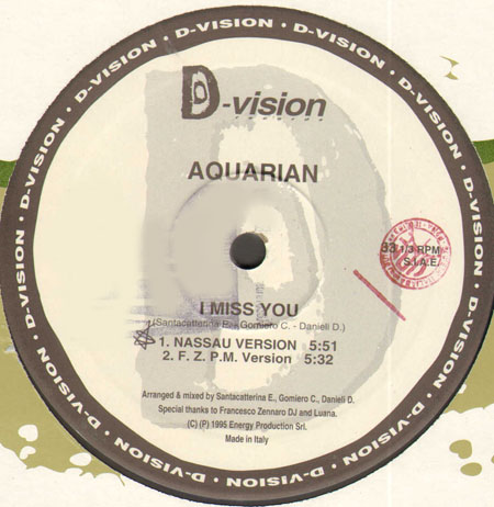 AQUARIAN - I Miss You