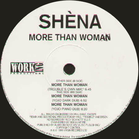 SHENA - More Than Woman (2 x Vinyl Promo) (Paul Trouble Anderson Rmxs)