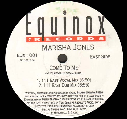 MARISHA JONES - Come To Me