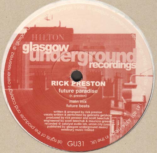 RICK PRESTON - Future Paradise / Polyphony