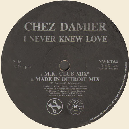 CHEZ DAMIER - I Never Knew Love (MK Club Mix) 