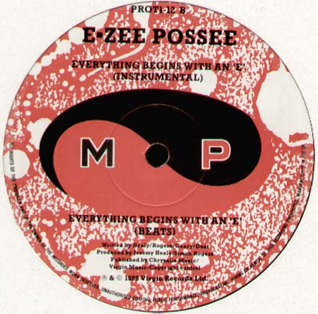 E-ZEE POSSEE - Everything Begins With An 'E' 