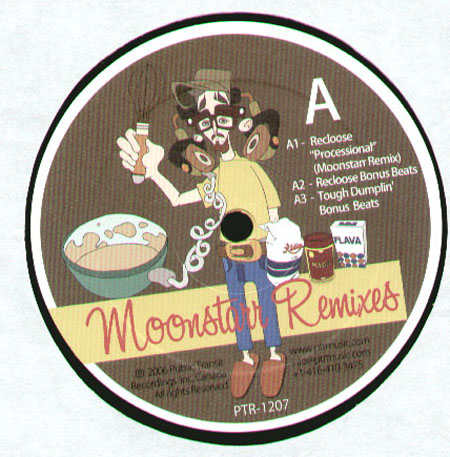 VARIOUS (RECLOOSE / MOONSTARR / MC COLLIZHUN / FLICKER TONE) - Moonstarr Remixes EP