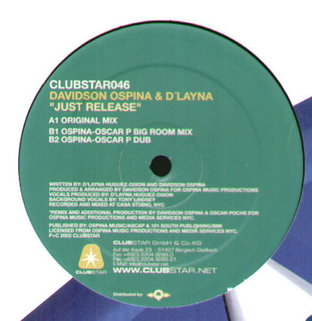 DAVIDSON OSPINA & D'LAYNA - Just release