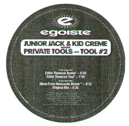 JUNIOR JACK & KID CREME - Private Tools - Tool #2