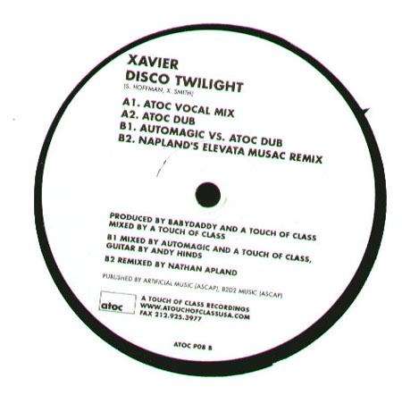 XAVIER - Disco Twilight (ATOC Vocal Rmxs)