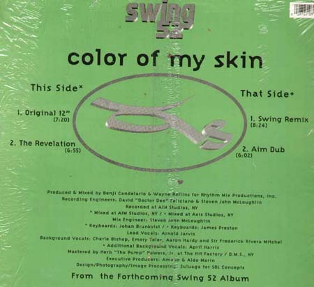 SWING 52 - Color Of My Skin, Feat. Arnold Jarvis