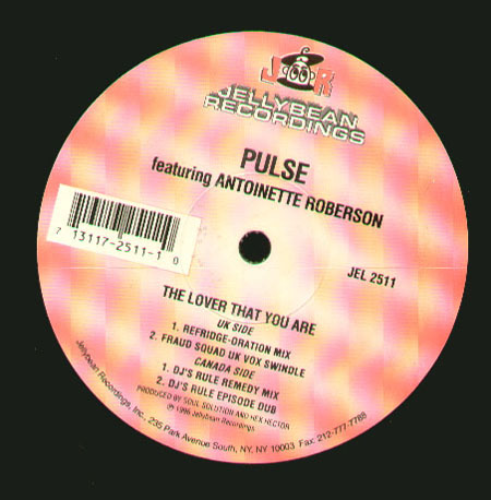 PULSE - The Lover That You Are (International Remixes) -  Feat. Antoinette Roberson