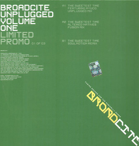 BROADCITE - Broadcite Unplugged Volume One (Part 1)