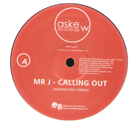 MR. J / MADDSLINKY - Calling Out / Spilt Milk