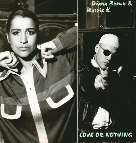 DIANA BROWN & BARRIE K SHARPE - Love Or Nothing / Don't Cross The Tracks