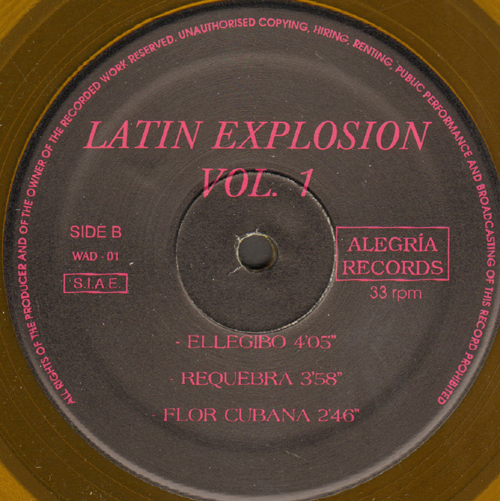VARIOUS - Latin Explosion Vol. 1