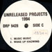 UBQ PROJECT - Unreleased Projects 1994